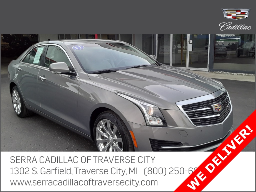 Certified Pre-Owned 2017 Cadillac ATS 2.0L Turbo Luxury AWD 4D Sedan